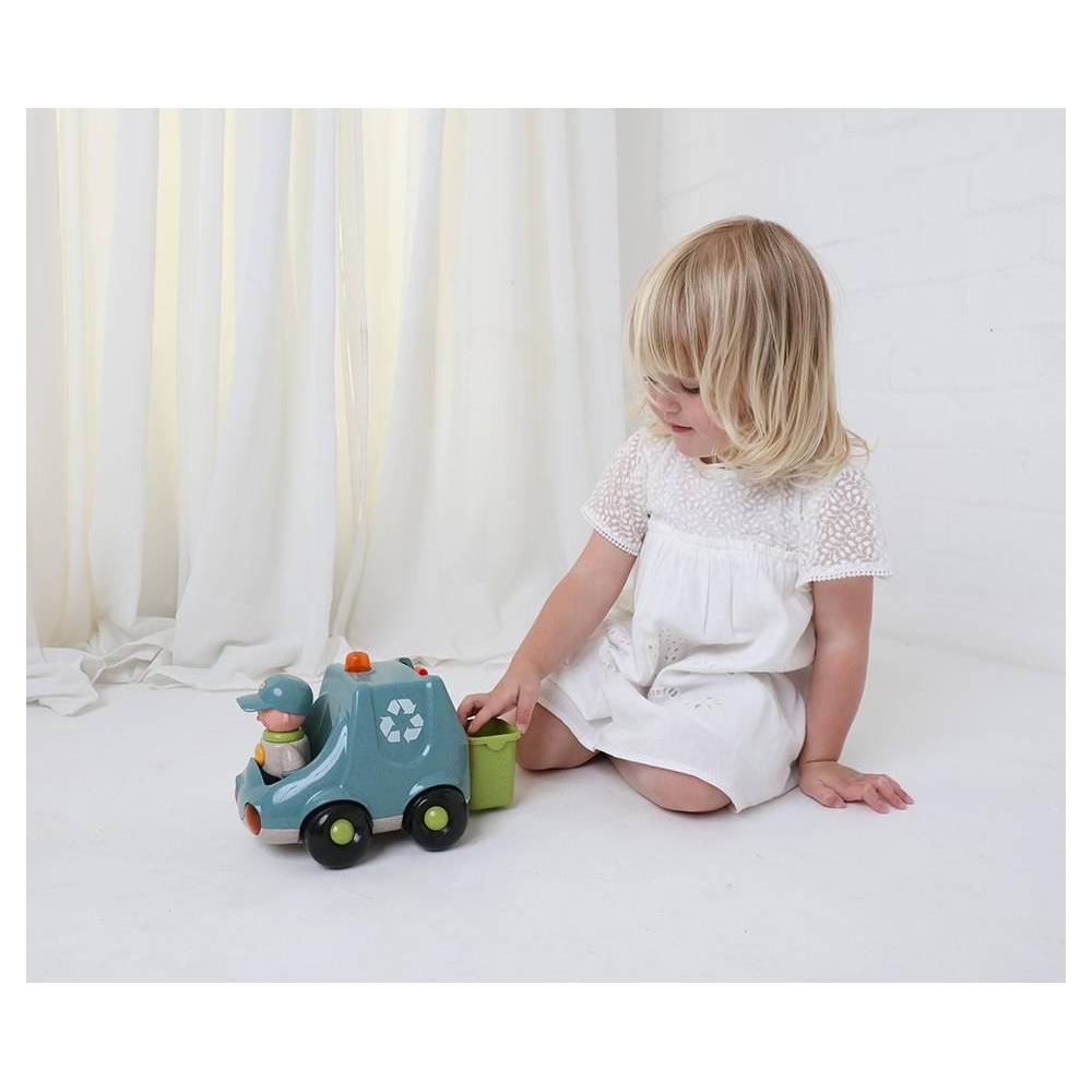 Šiukšliavežė su vairuotoju TOLO BIO First Friend 1-5m.-Žaislai, Kūdikiams, Žaislai mažyliams (iki 4 m.