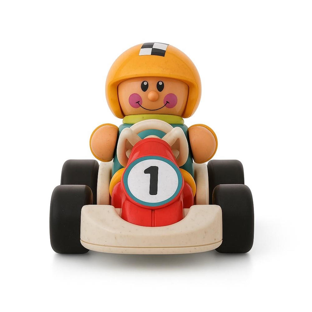 Kartingas su TOLO BIO First Friends lenktynininku-Žaislai, Kūdikiams, Žaislai mažyliams (iki 4 m.