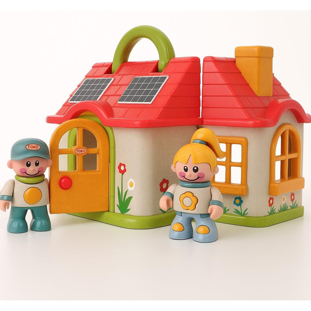 Lėlių namelis TOLO BIO First Friends nuo 3 metų+-Žaislai, Lėlių namai ir baldai-e-vaikas