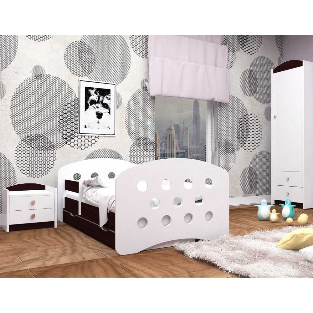 "HAPPY DESIGN" VAIKIŠKA LOVA SU STALČIUMI L02 140/70 - RATUKAI-Vaiko kambariui, Lovos-e-vaikas