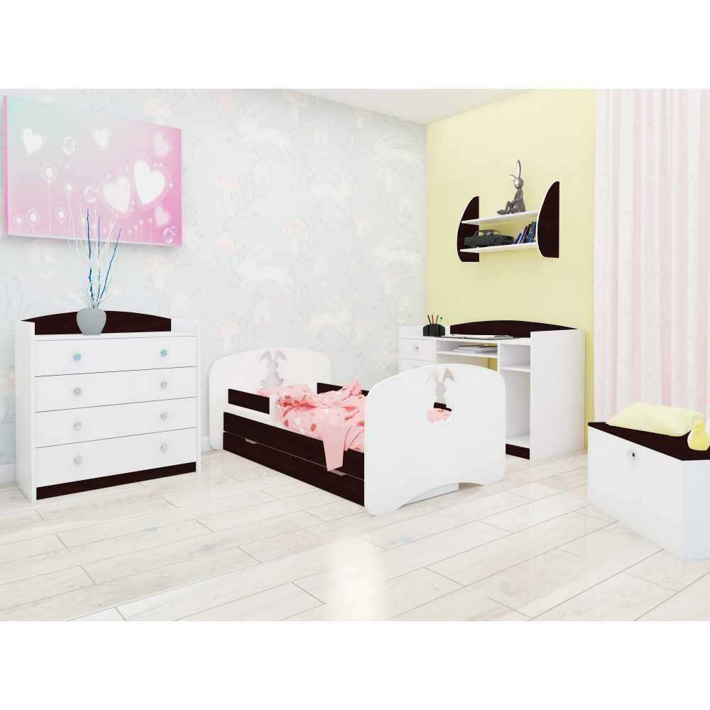 "HAPPY DESIGN" VAIKIŠKA LOVA SU STALČIUMI L08 190/90 - TRIUŠIAI-Vaiko kambariui, Lovos-e-vaikas