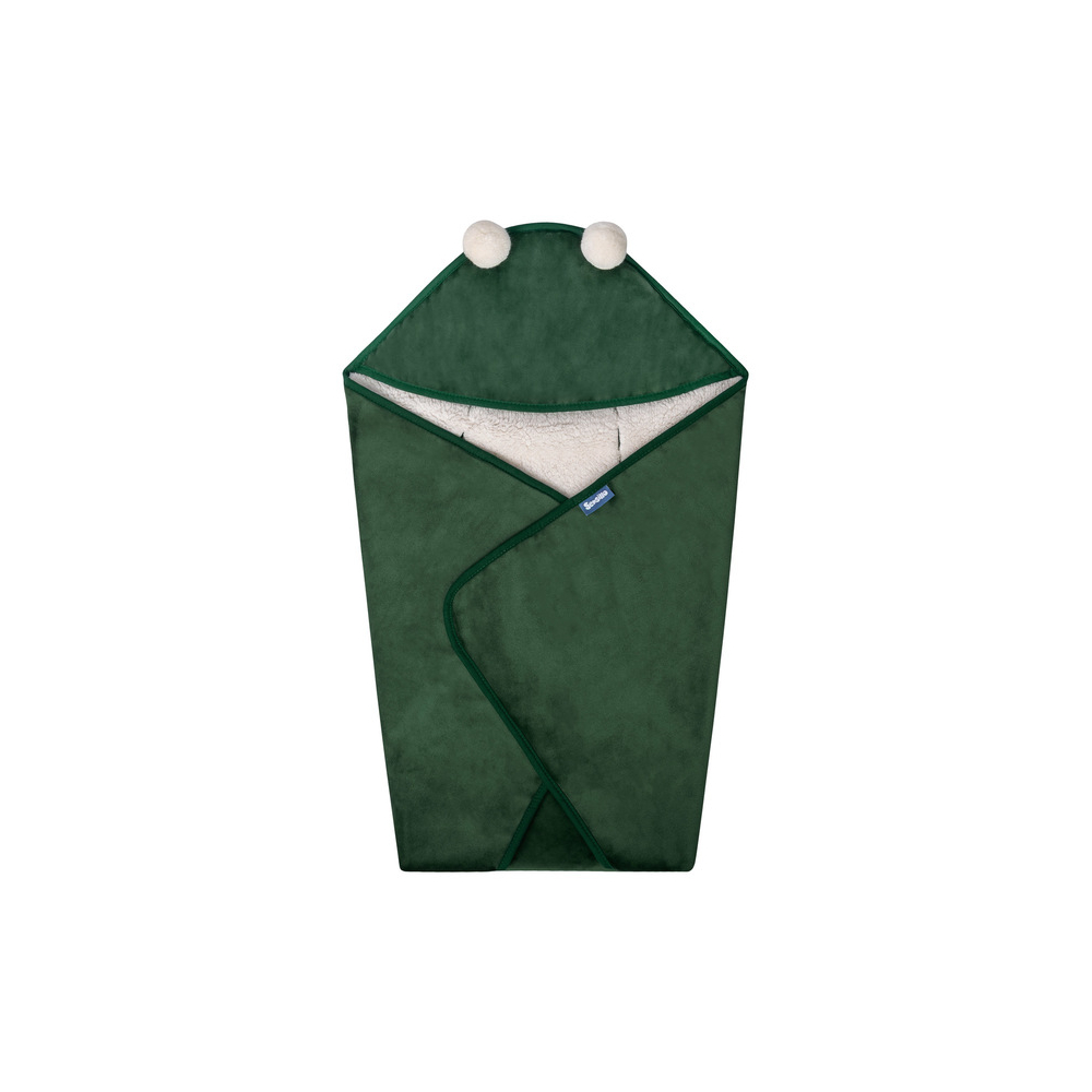 OTULACZ DO FOTELIKA PLUSZ BARANEK 75X75 ZIELONY