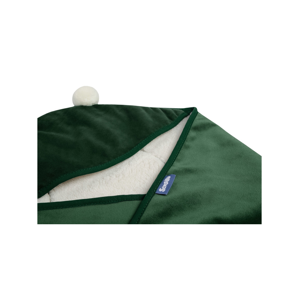 OTULACZ DO FOTELIKA PLUSZ BARANEK 75X75 ZIELONY