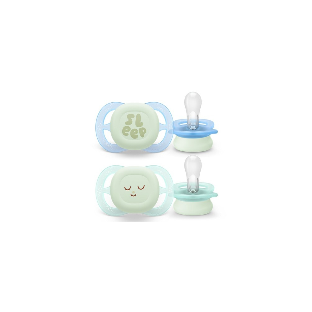 SCF075/18 ČIULPTUKAS ULTRA START NIGHT 0-2-Priežiūrai, Čiulptukai ir jų priedai, Čiulptukai-e-vaikas