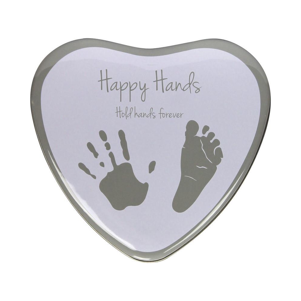 Rankų delno ir pėdos atspaudo širdis Happy Hands Dooky 2D-Dovanoms, Antspaudai, rėmeliai-e-vaikas