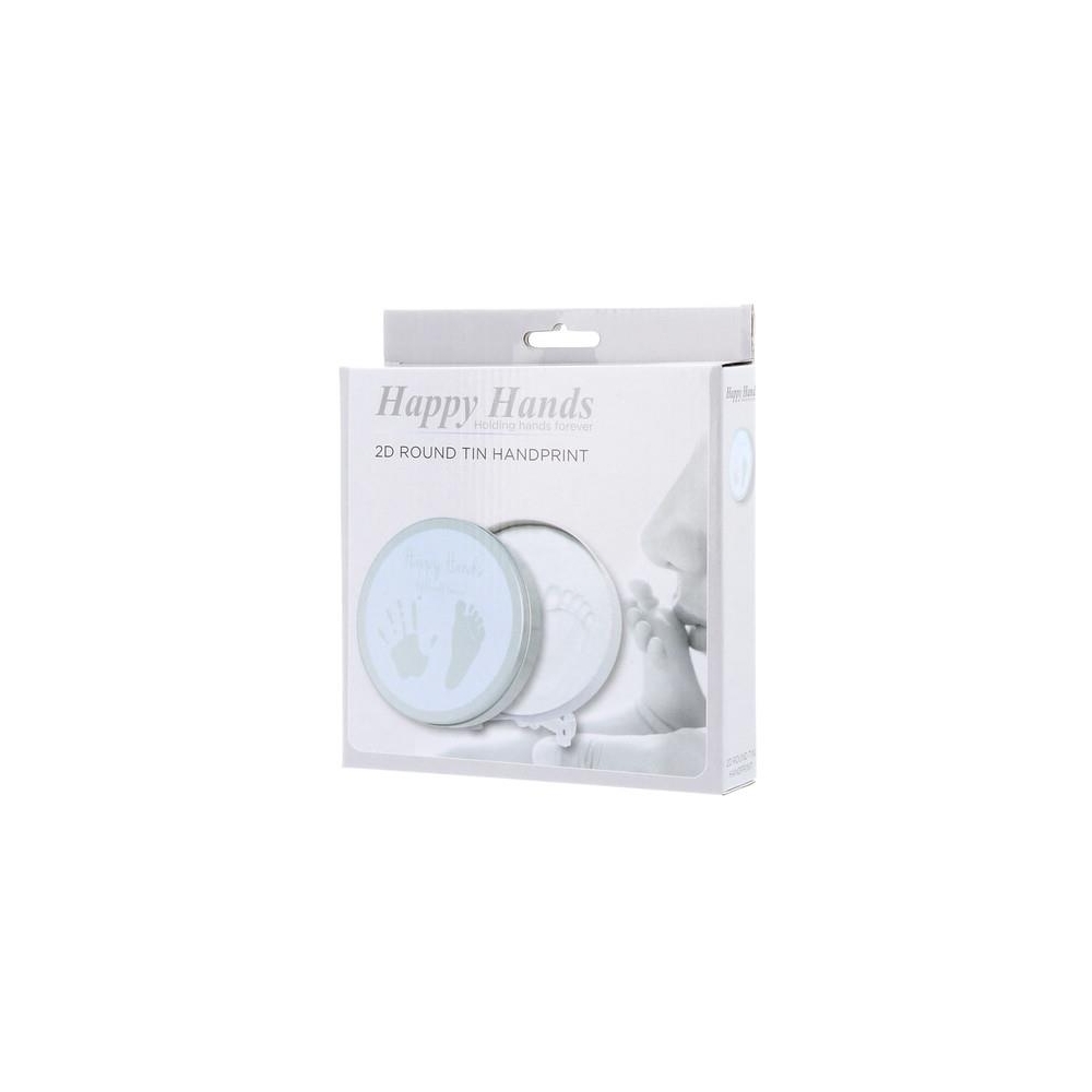 2D delno ir pėdos antspaudo skardinė Happy Hands-Dovanoms, Antspaudai, rėmeliai-e-vaikas