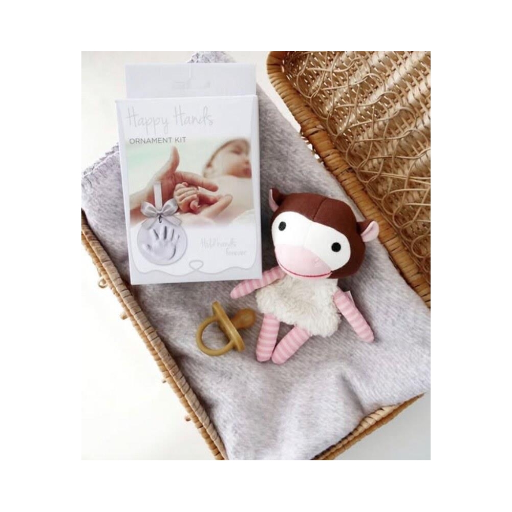 Gipsinis pakabukas su juostele Happy Hands-Dovanoms, Antspaudai, rėmeliai-e-vaikas