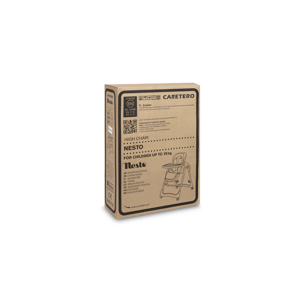 "NESTO" MAITINIMO KĖDĖ ROŽINĖS SPALVOS-Maitinimui, Maitinimo kėdutės ir jų priedai, Maitinimo kėdutės-e-vaikas