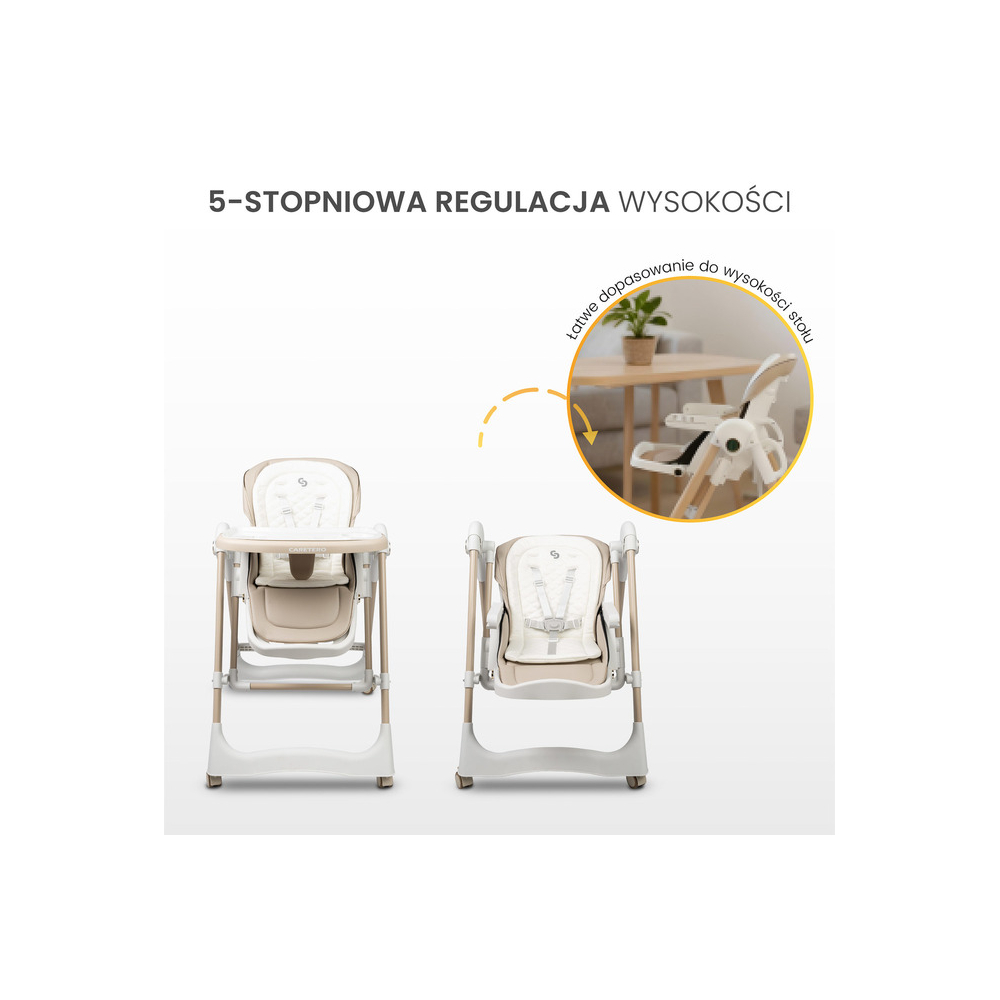 KRZESEŁKO DO KARMIENIA NESTO PINK