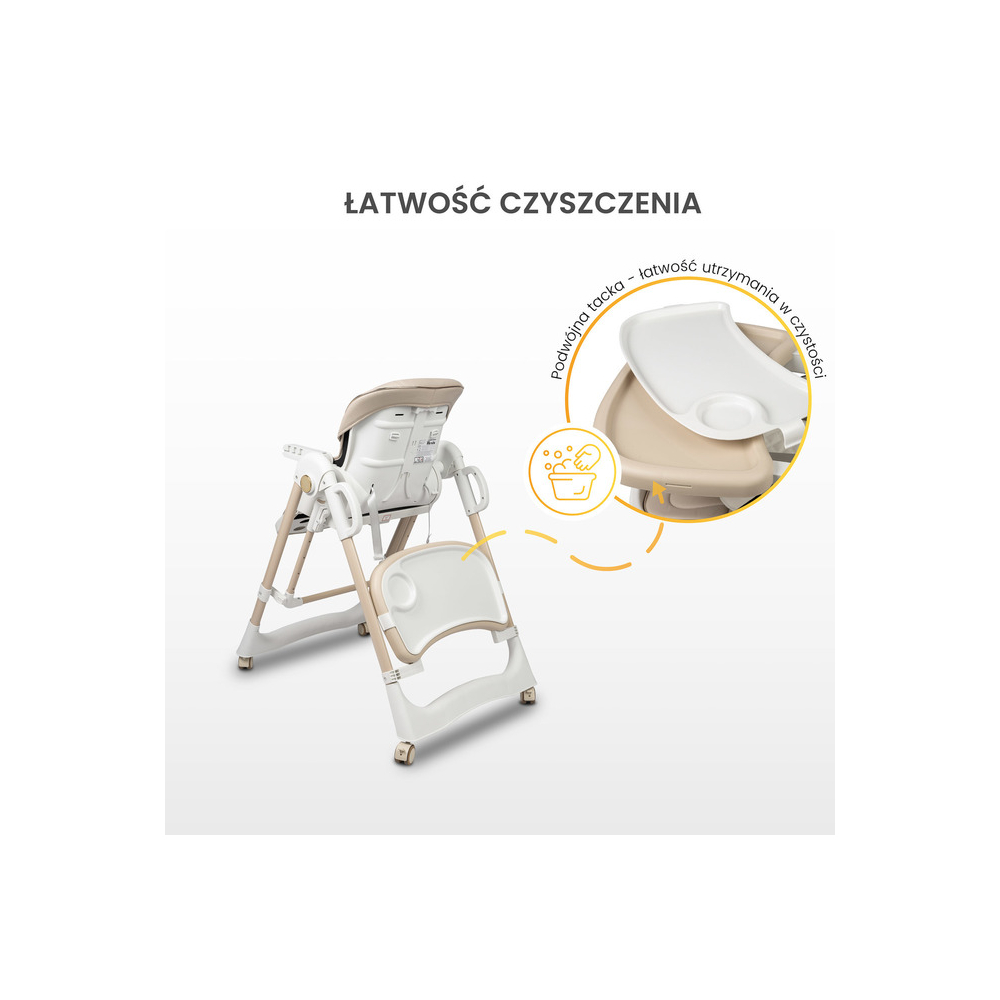 KRZESEŁKO DO KARMIENIA NESTO PINK