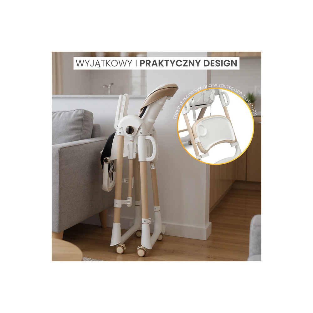 KRZESEŁKO DO KARMIENIA NESTO PINK