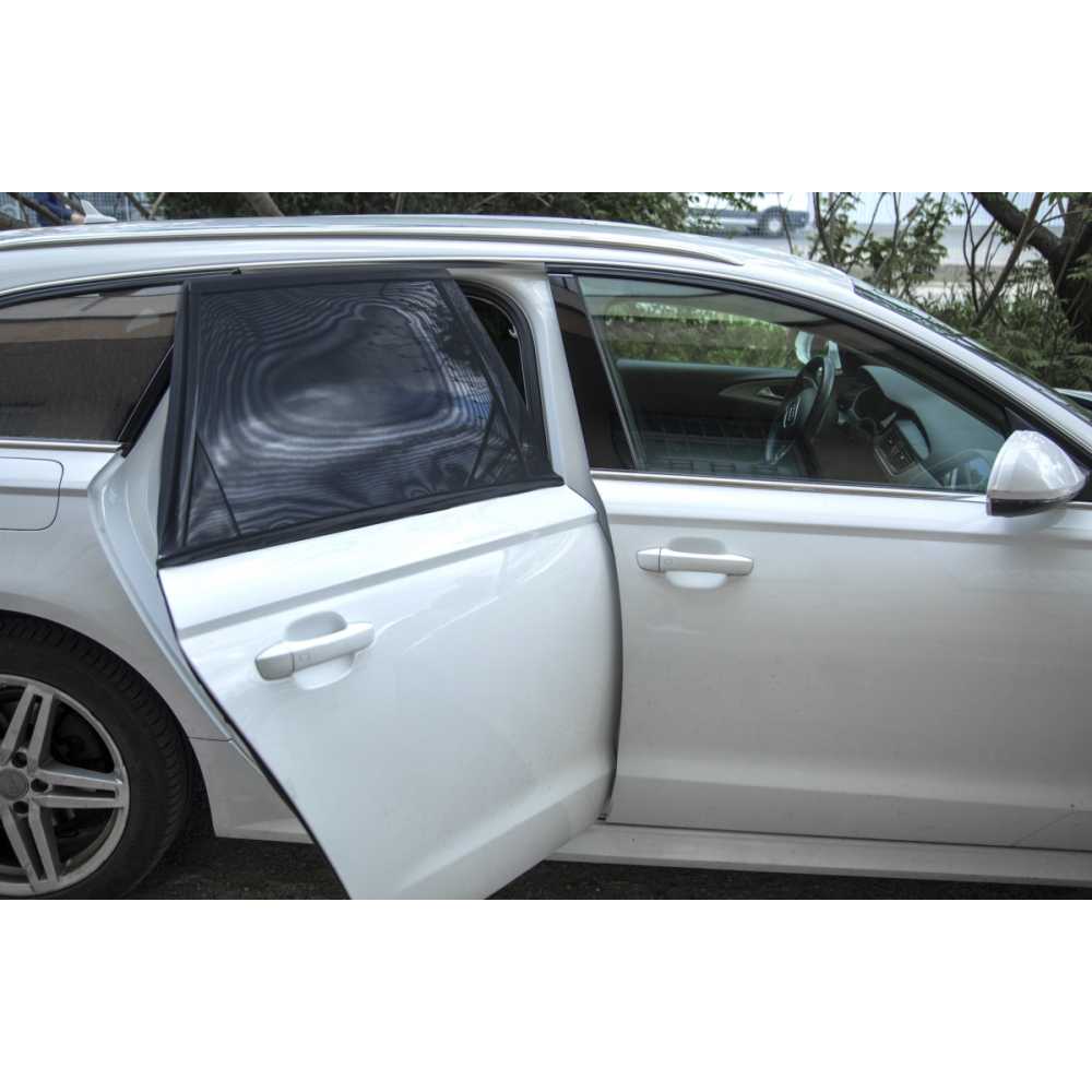 Automobilių langų uždangalai Tuloko 2 vnt, juoda