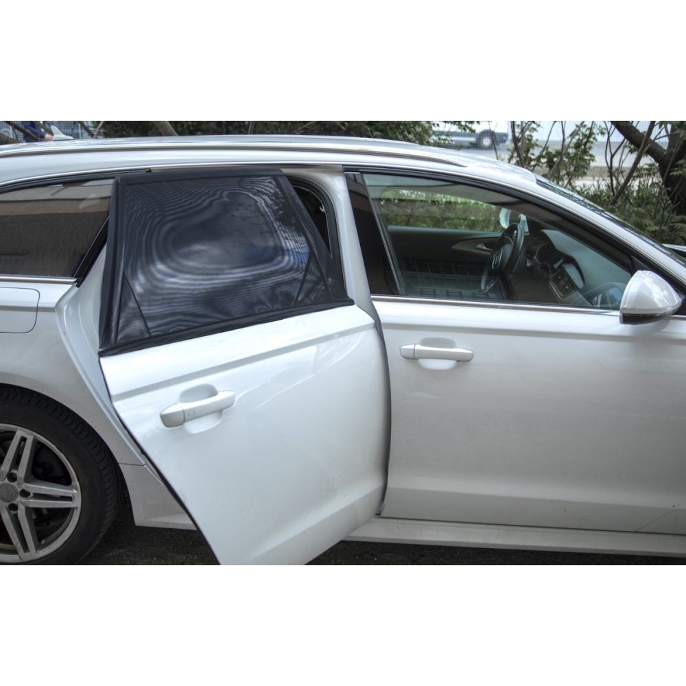 Automobilių langų uždangalai Tuloko 2 vnt, juoda