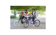 Dviračio kėdutė WeeRide Kangaroo SafeFront Classic
