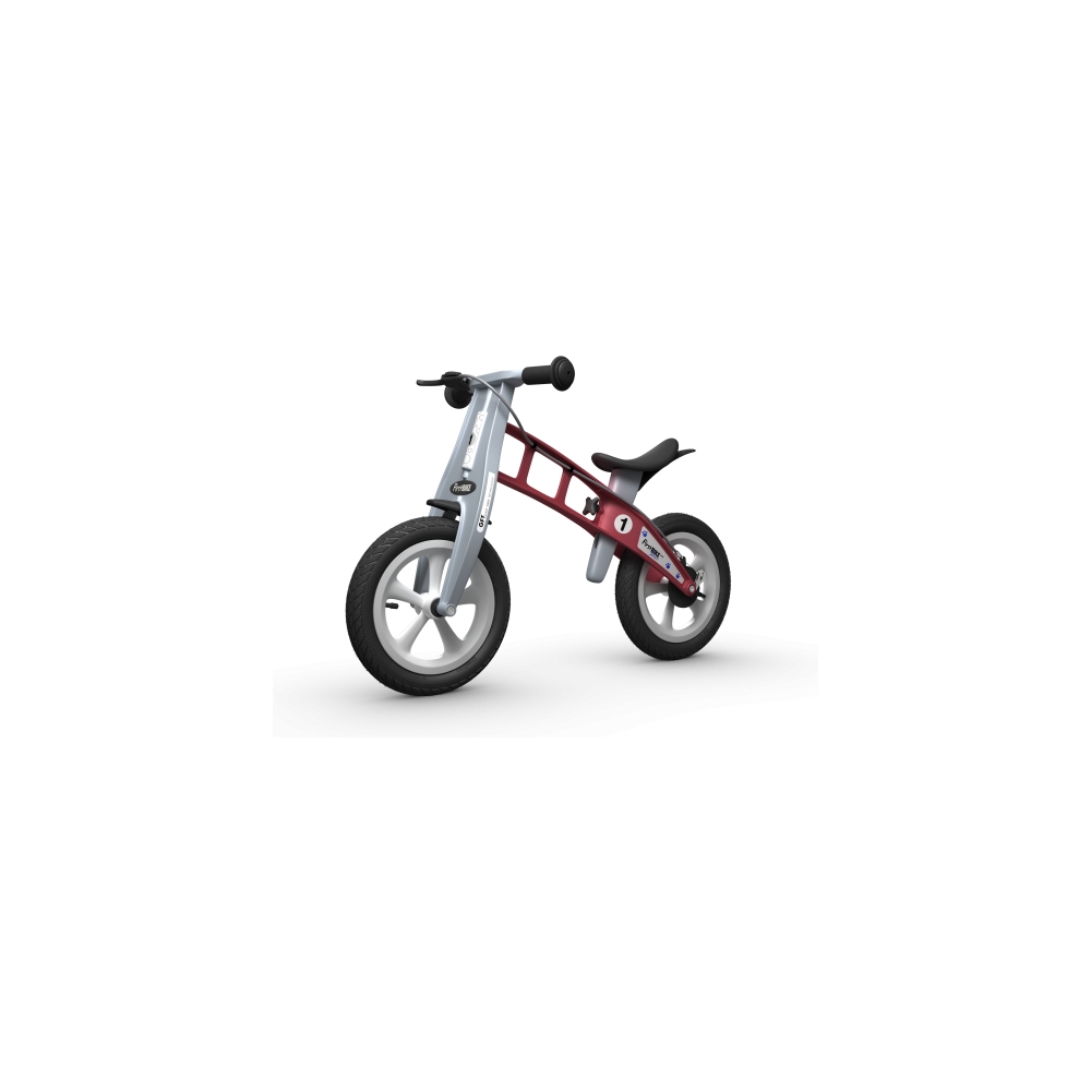 Balansinis dviratis FirstBike Street, raudonas-Judėjimui, Balansiniai dviratukai-e-vaikas
