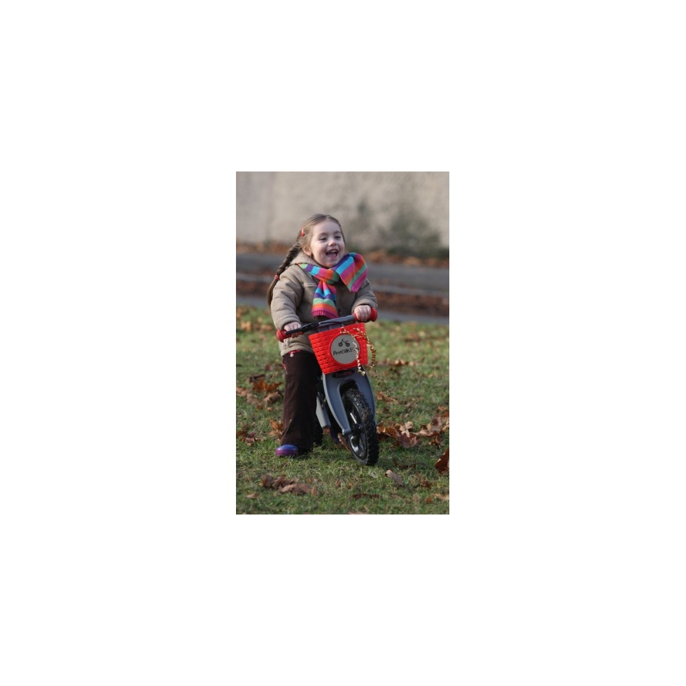Dviračio krepšelis FIRST BIKE, raudonas-Judėjimui, Dviračiai ir jų priedai, Dviračių priedai-e-vaikas