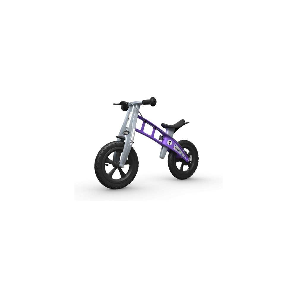 Balansinis dviratis FirstBike Cross, violetinis-Judėjimui, Balansiniai dviratukai-e-vaikas