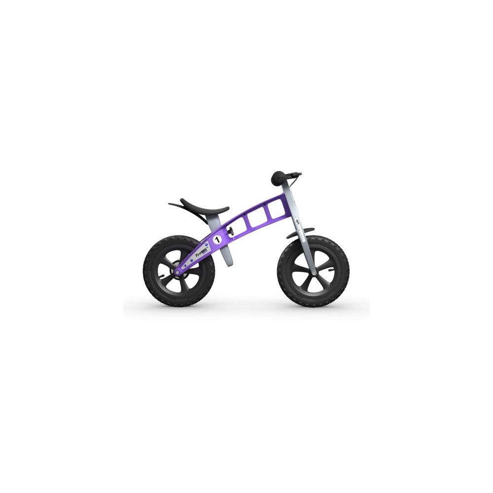 Balansinis dviratis FirstBike Cross, violetinis-Judėjimui, Balansiniai dviratukai-e-vaikas