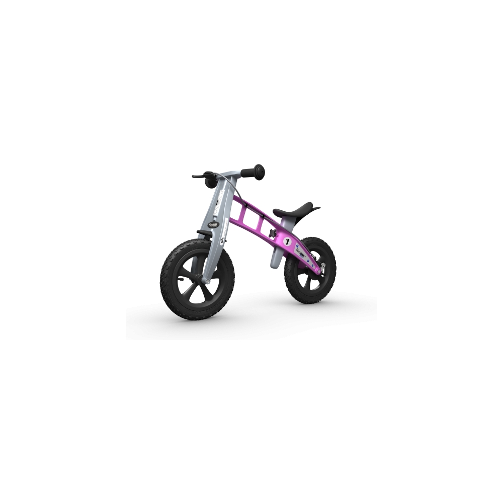 Balansinis dviratis FirstBike Cross, rožinis-Judėjimui, Balansiniai dviratukai-e-vaikas