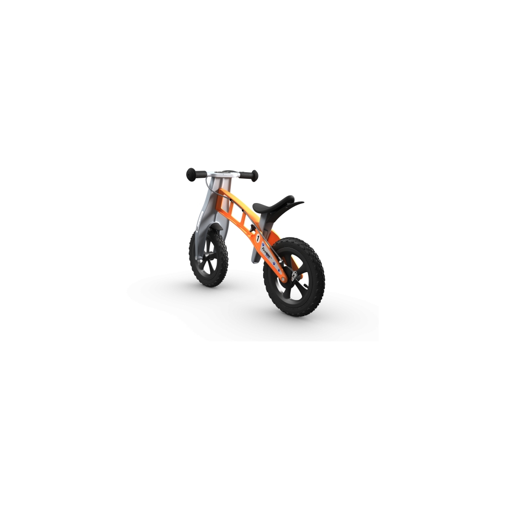 Balansinis dviratis FirstBike Cross, oranžinis-Judėjimui, Balansiniai dviratukai-e-vaikas