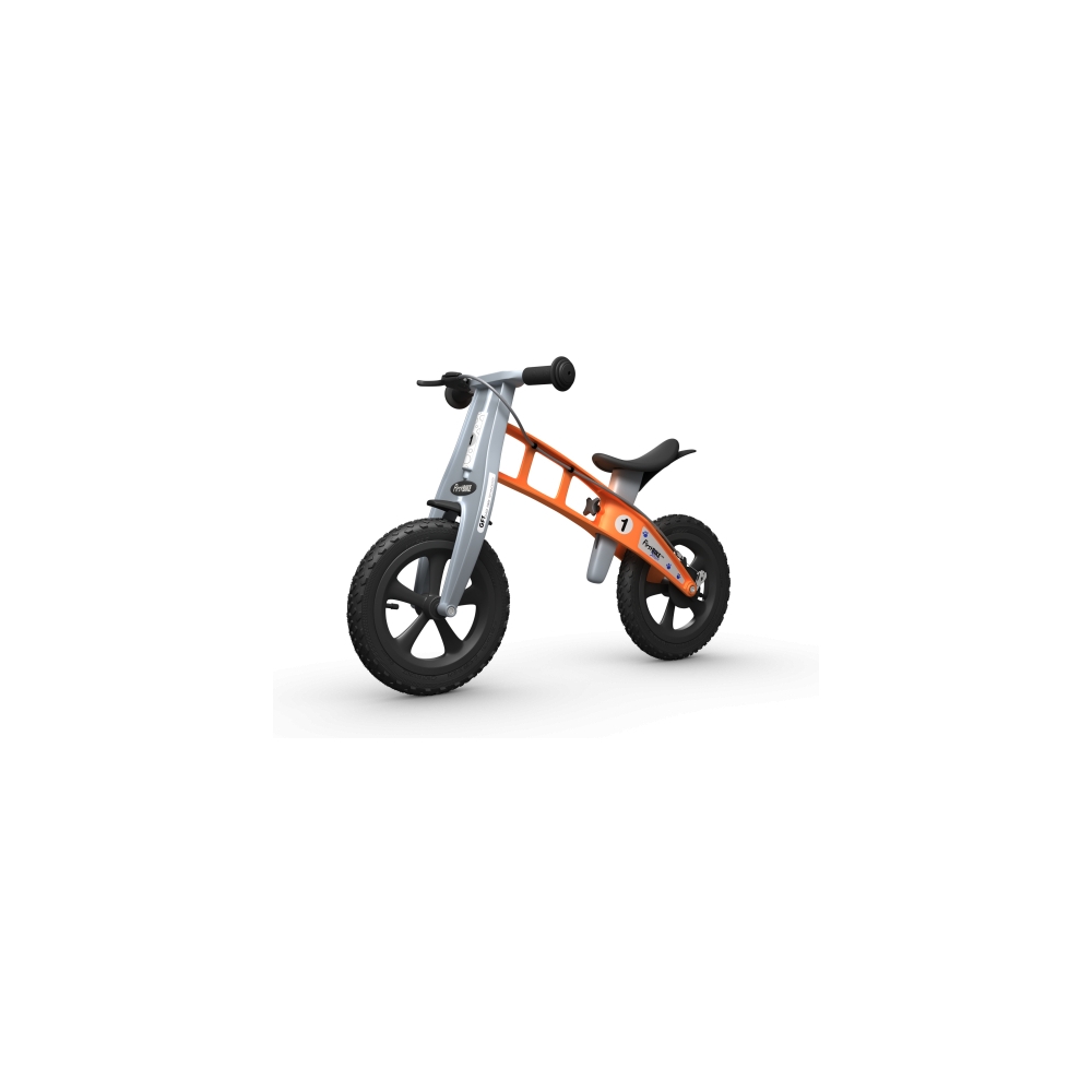 Balansinis dviratis FirstBike Cross, oranžinis-Judėjimui, Balansiniai dviratukai-e-vaikas