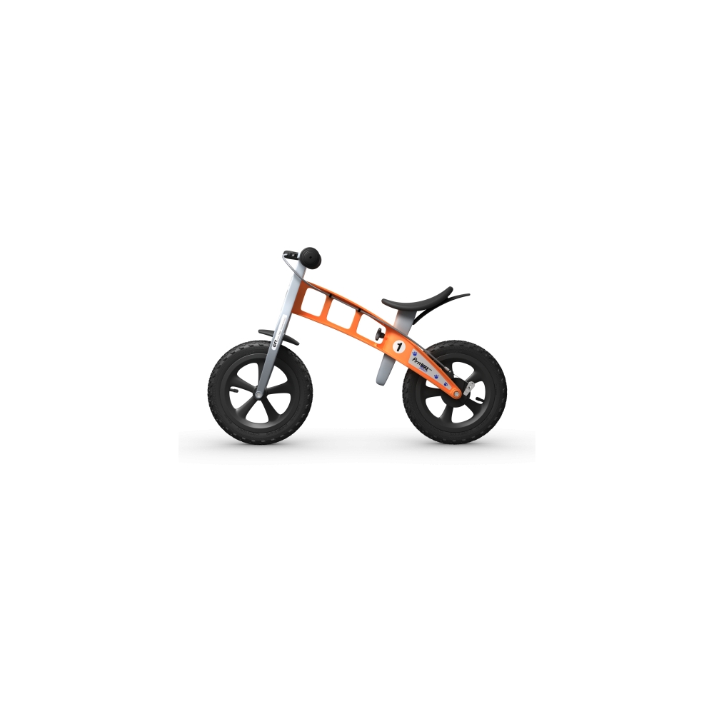 Balansinis dviratis FirstBike Cross, oranžinis-Judėjimui, Balansiniai dviratukai-e-vaikas