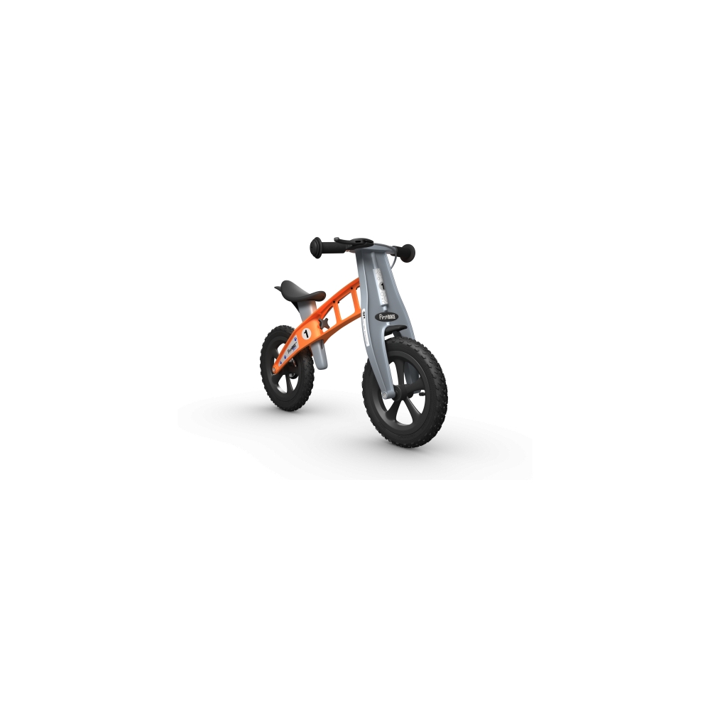 Balansinis dviratis FirstBike Cross, oranžinis-Judėjimui, Balansiniai dviratukai-e-vaikas