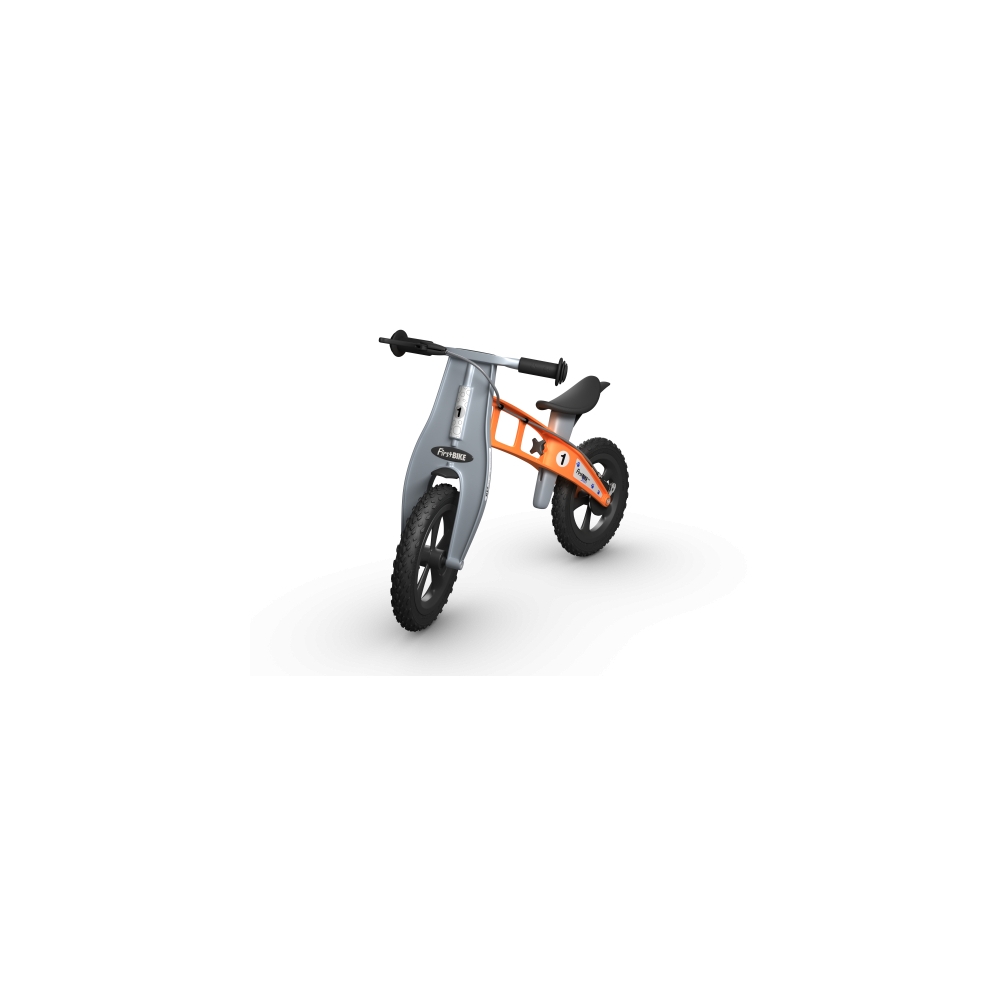 Balansinis dviratis FirstBike Cross, oranžinis-Judėjimui, Balansiniai dviratukai-e-vaikas