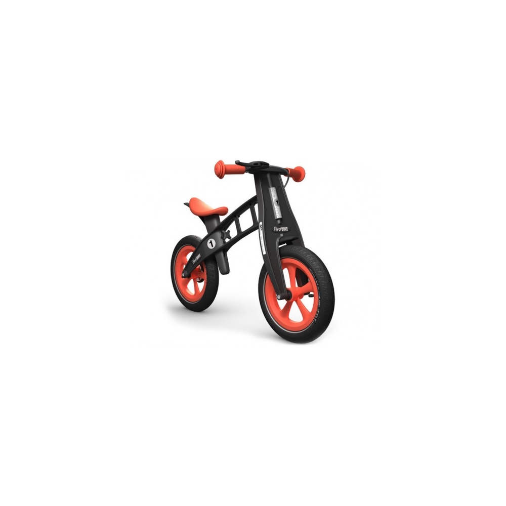 Balansinis dviratis FirstBike SPECIAL, oranžinis-Judėjimui, Balansiniai dviratukai-e-vaikas
