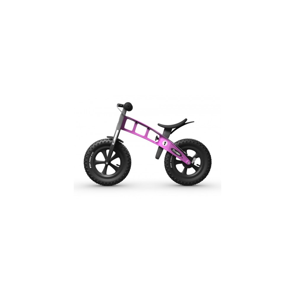 Balansinis dviratis FirstBike SPECIAL FAT, rožinis-Judėjimui, Balansiniai dviratukai-e-vaikas