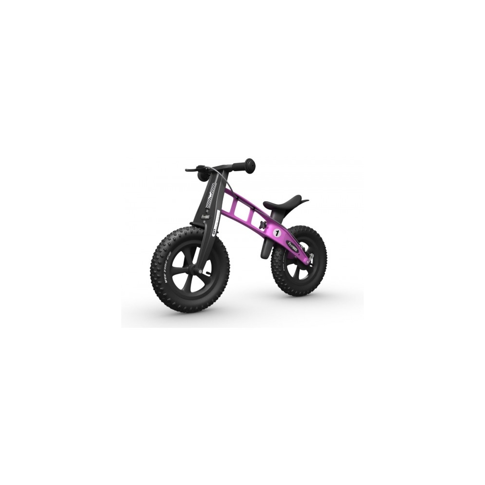 Balansinis dviratis FirstBike SPECIAL FAT, rožinis-Judėjimui, Balansiniai dviratukai-e-vaikas