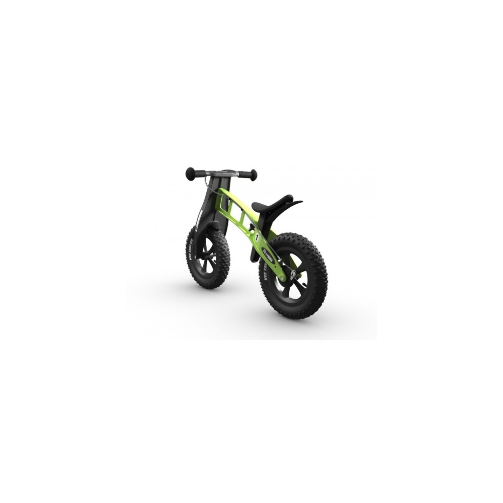Balansinis dviratis FirstBike SPECIAL FAT, žalias-Judėjimui, Balansiniai dviratukai-e-vaikas