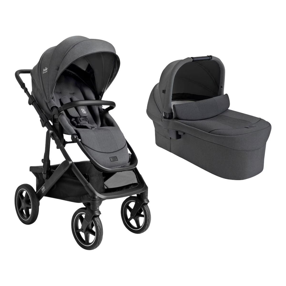 Universalus vežimėlis Joie Vinca Signature 2in1, Ebony-Vaikiški vežimėliai, Universalūs vežimėliai-e-vaikas