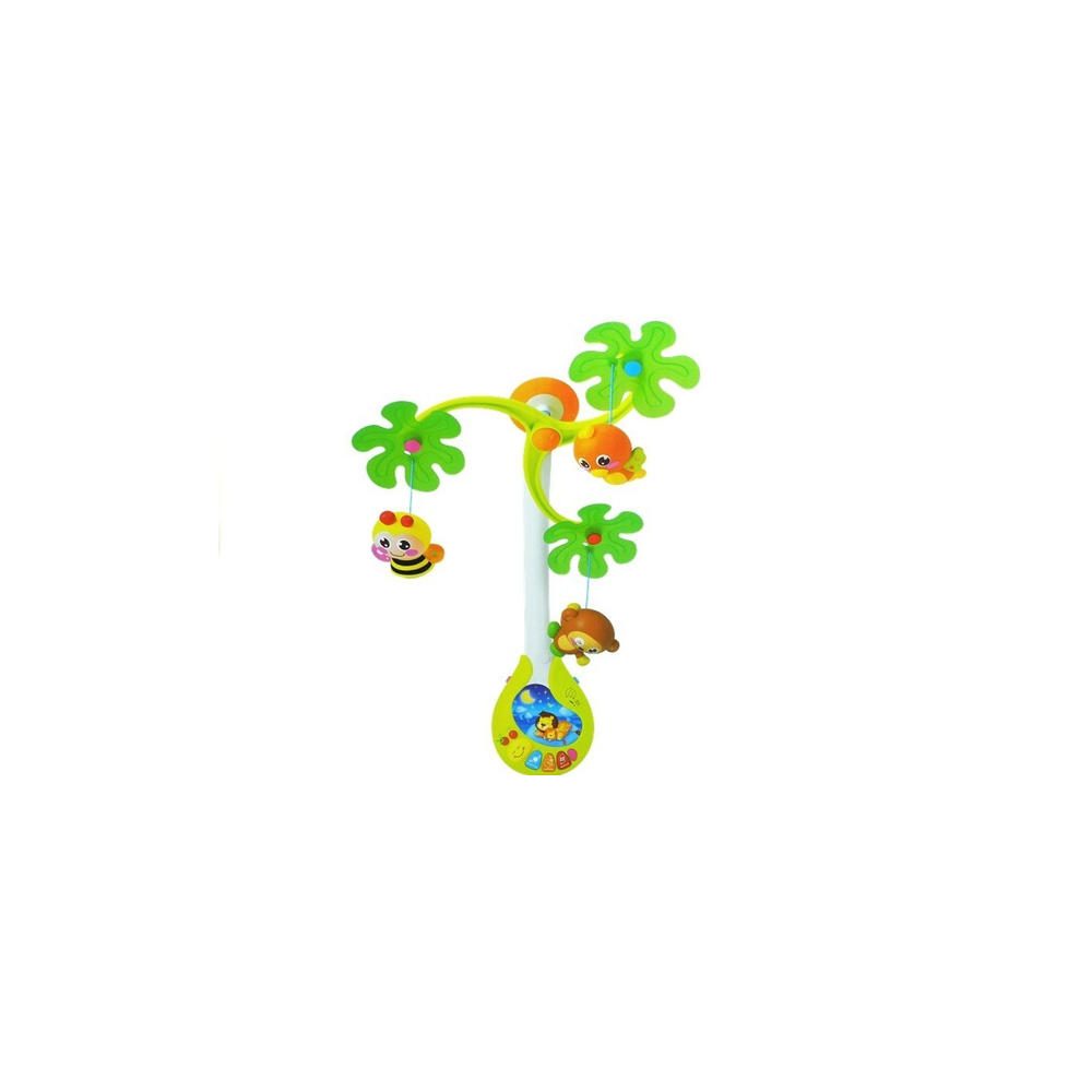 Interaktyvi karuselė prie lovos Hola, su barškučiais-Miegui, Migdukai ir karuselės, Karuselės-e-vaikas