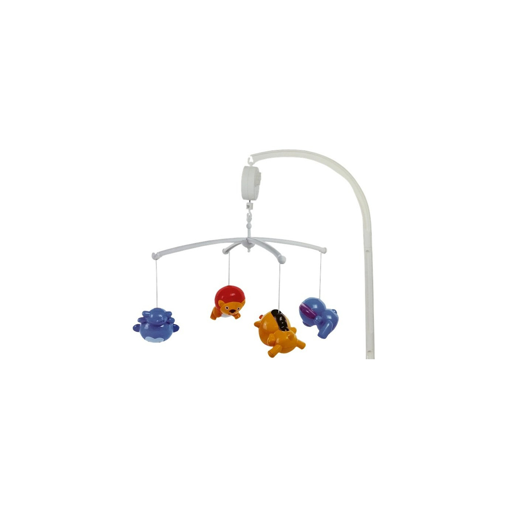 Karuselė lovai Gyvūnai Liūtas Dramblys Žirafa Garsas-Miegui, Migdukai ir karuselės, Karuselės-e-vaikas