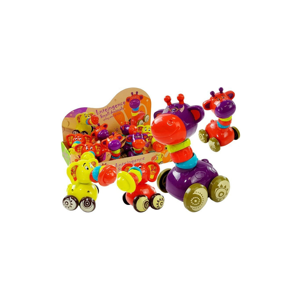 Animal on Wheels Elephant Giraffe
