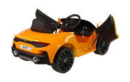 Elektromobilis McLaren GT 12V, lakuotas oranžinis