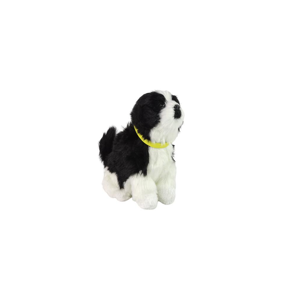 Interactive Plush Dog Soft fur Border Collie breed