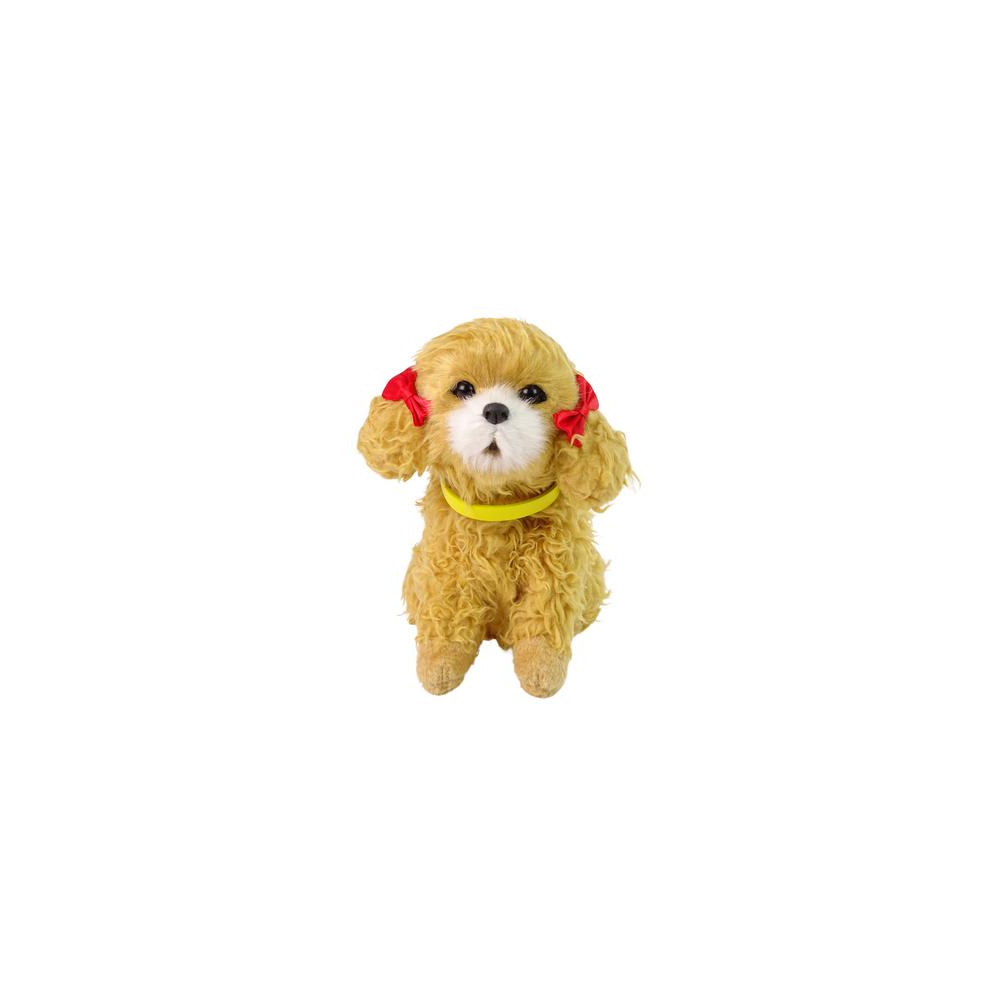 Interactive Plush Dog Soft fur Breed Poodle