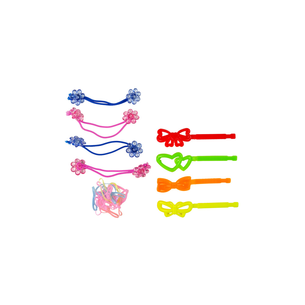 Plaukų dažymo rinkinys vaikams 5 dažai Gumos-Žaislai, Kosmetika, aksesuarai-e-vaikas