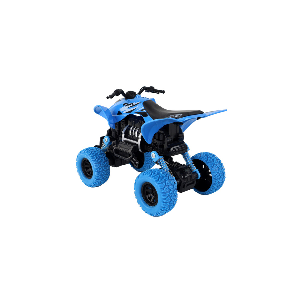 Keturratis Pushbike Quad XC Guminiai ratai, Mėlynas-Žaislai, Auto ir transporto žaislai, Motociklai-e-vaikas
