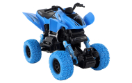 Keturratis Pushbike Quad XC Guminiai ratai, Mėlynas-Žaislai, Auto ir transporto žaislai, Motociklai-e-vaikas