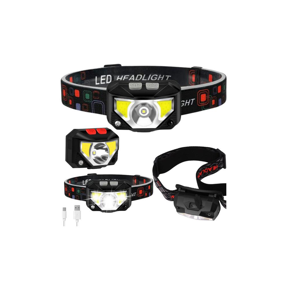 LED priekinis žibintas Judesio jutiklis 6 apšvietimo režimai-Namai, laisvalaikis, turizmas, Turizmas, namų apyvokos reikmenys-e-