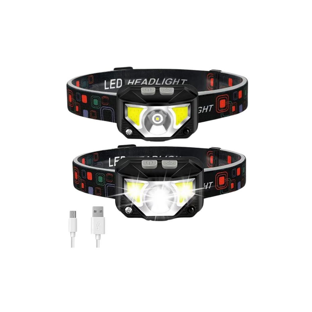 LED priekinis žibintas Judesio jutiklis 6 apšvietimo režimai-Namai, laisvalaikis, turizmas, Turizmas, namų apyvokos reikmenys-e-