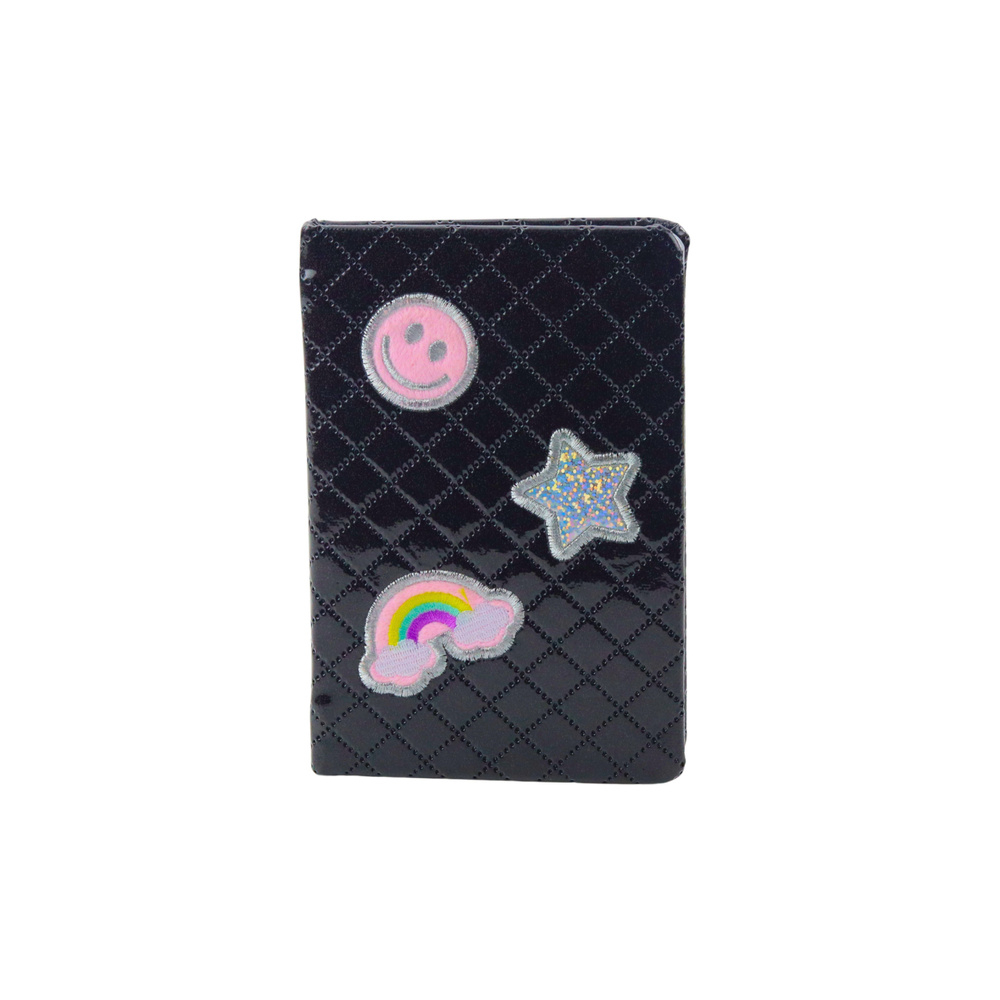 Užrašų knygutė Patches B6, 80 lapų juoda-Mokyklai, kūrybai, Užrašinės-e-vaikas