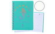 Užrašų knygutė Undinė A6, 80 lapų turkio sp.