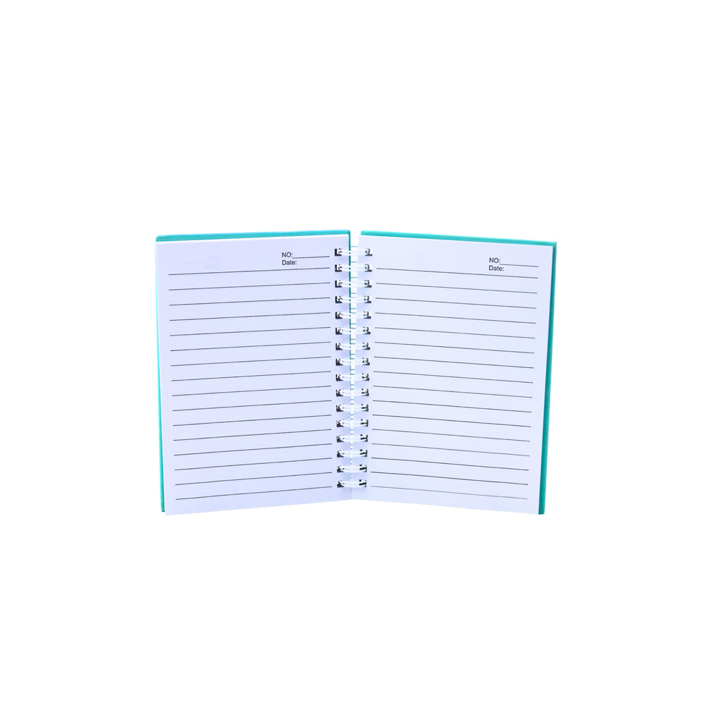 Notatnik W Linie Holograficzna Syrenka Turkusowy A6 80 Kartek