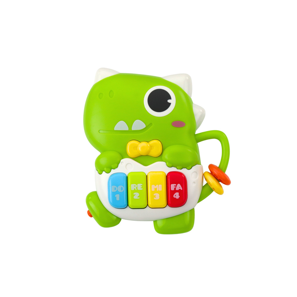 Mini fortepijonas mažiems vaikams Dinozauras Žalios šviesos garsai-Žaislai, Kūdikiams, Žaislai mažyliams (iki 4 m.