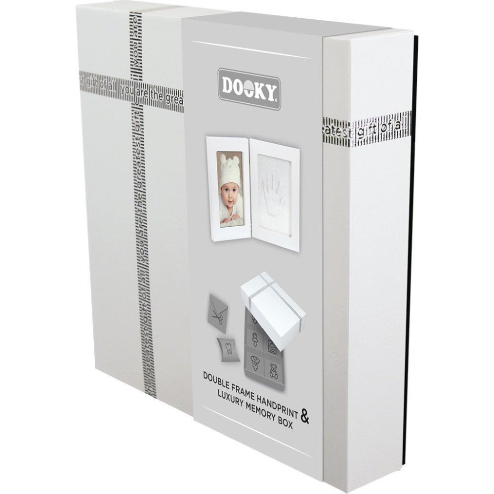 Paveikslėlis, dvigubas rėmelis ir prisiminimų dėžutė Dooky Baby MEMORY BOX-Dovanoms, Antspaudai, rėmeliai-e-vaikas