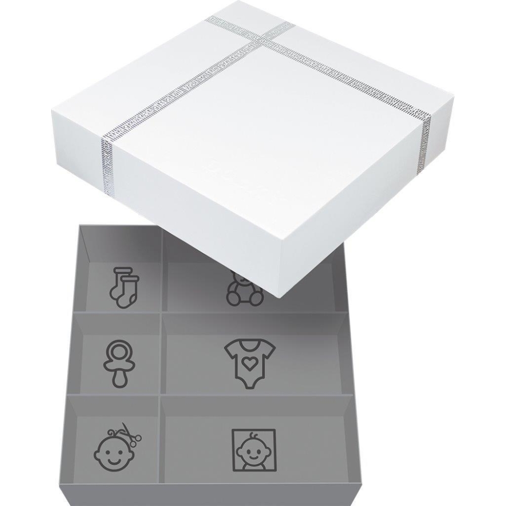 Dooky Odcisk bobasa, podwójna ramka i MEMORY BOX